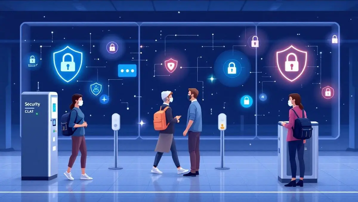 Uk airport security checkpoint facial recognition data protection privacy