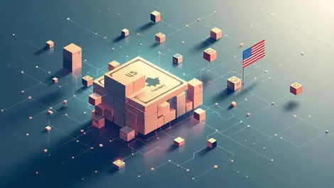 Us treasury bond tokenisation to blockchain digital cubes art