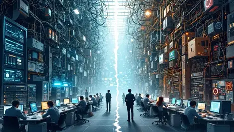 Overwhelmed uk gov it office legacy hardware vs modern cloud ai