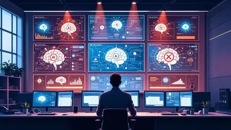 Soc monitoring unauthorized ai tools secure office environment