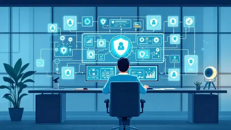 Ciso dashboard automated grc shields checkmarks cloud enterprise