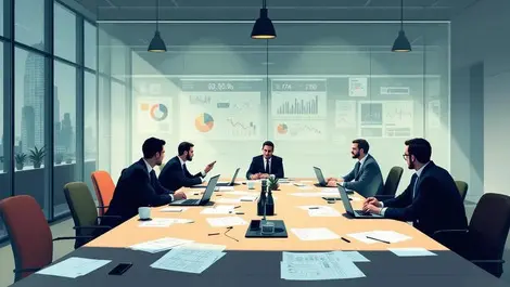 Uk corporate office meeting tension disconnected finance it tax