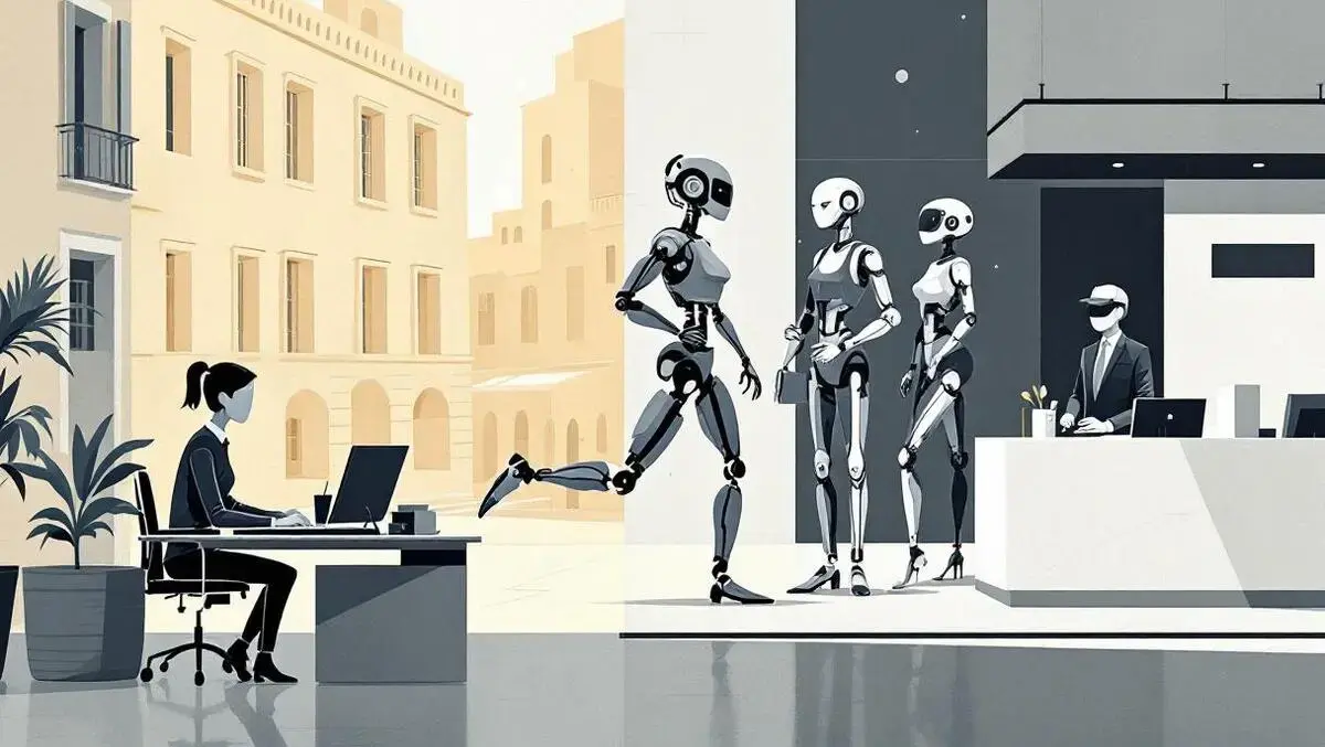 Malta tops AI automation risk list in service jobs