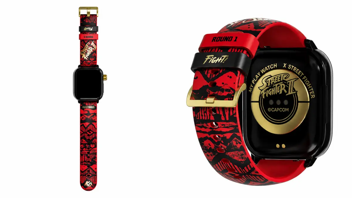 Street Fighter II gets 14-karat gold My Play Watch